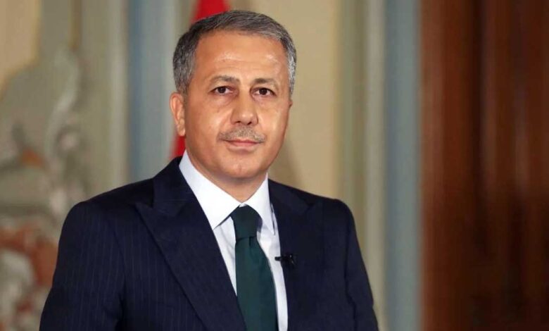ANKARA/TEKHA İçişleri Bakanı Ali