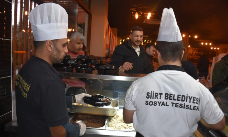 Siirt Belediyesi tarafından Ramazan ayı
